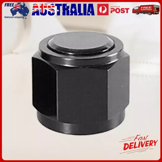 OZ AN4 AN6 AN8 AN10 Female Flare End Black Flare Cap Plug for Auto Vehicle Parts