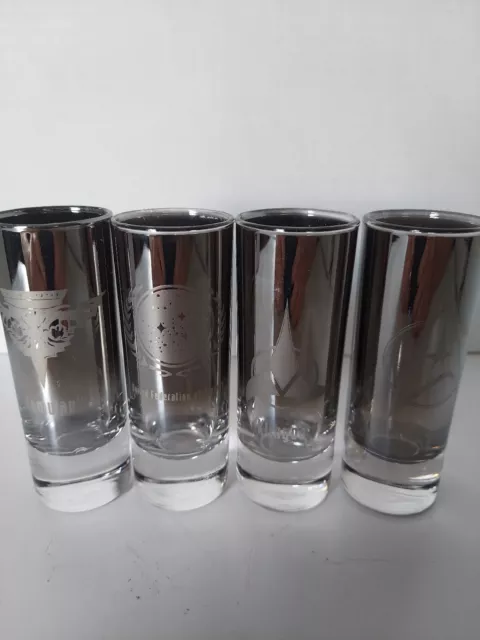 1997 Star Trek Umbre Silver Shot Glasses