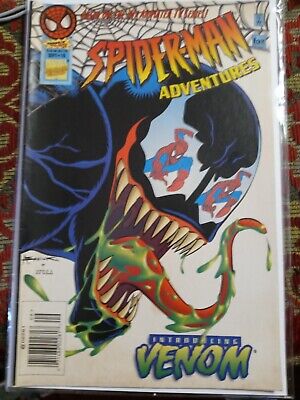 Spider-Man Adventures #10, VF, 1st Animated Venom, 1995, Marvel