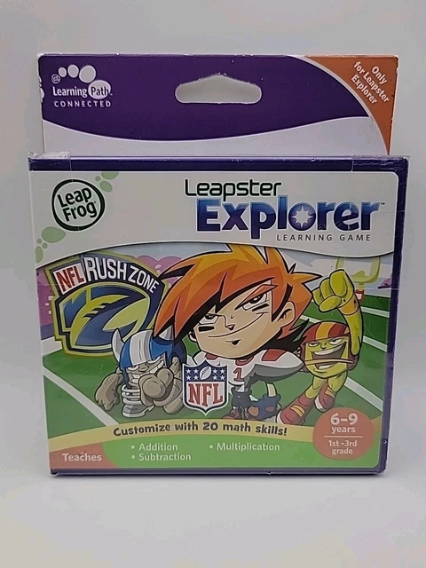 LEAPFROG LEAPSTER EXPLORER NFL Rush Zone $5.99 - PicClick