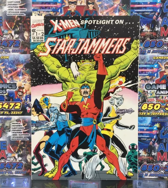 X-Men Spotlight on the Starjammers 1 & 2 COMPLETE series Marvel Comics