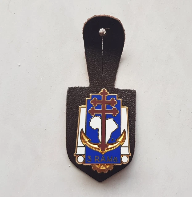 INSIGNE MILITAIRE 3ÈME REGIMENT D'ARTILLERIE DE MARINE (RAMA) Drago EUR ...