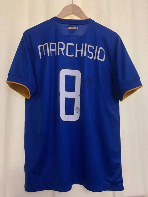 Juventus Italy 2014/2015 Away Football Shirt Jersey Maglia Size L Marchisio #8