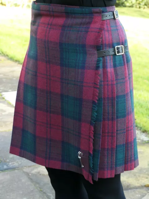 FEMMES AUTHENTIQUE SHETLAND Laine Kilt Classique Lindsay Ecossais TG0800 EUR 132 16 PicClick FR