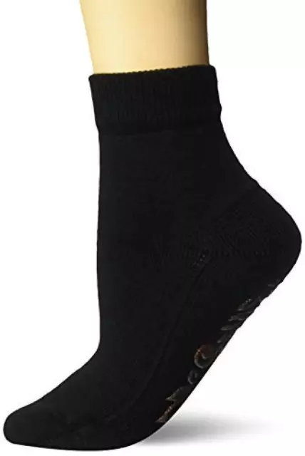 (TG. 39/42 EU) Falke Cuddle Pads Short Calze, Nero (Black 3000), 39/42 Donna - N