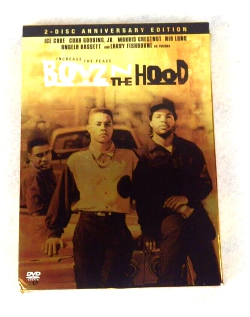 BOYZ N THE Hood DVD 2Disc Set Anniversary Edition, 2003 with Slipcase