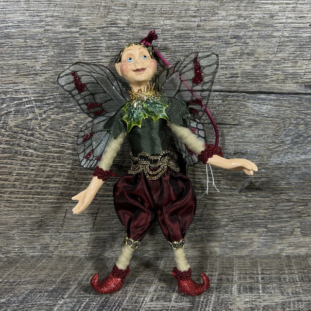 KATHERINES COLLECTION PIXIE Elf Fairy Sprite Christmas Ornament