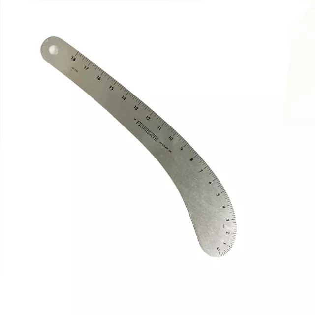 Regla curva Fairgate Vary Form calibración de 18"" 1/8", envío rápido desde Nueva York Regla curva Fairgate Vary Form calibración de 18"" 1/8", envío rápido desde Nueva York