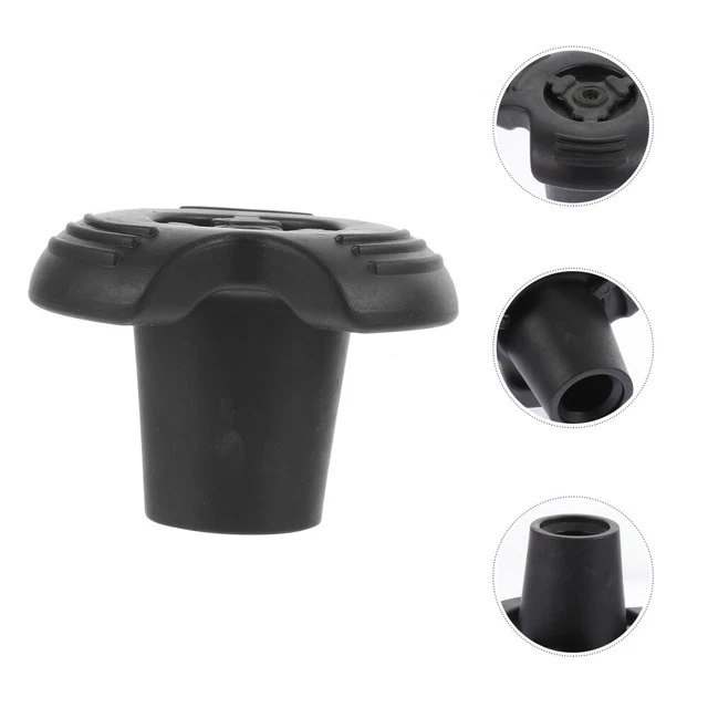 Lot De 4 Embouts De Bâton De Randonnée/Trekking - Pointe En Acier Tungstène Carbone - Pour Bâtons Pliables