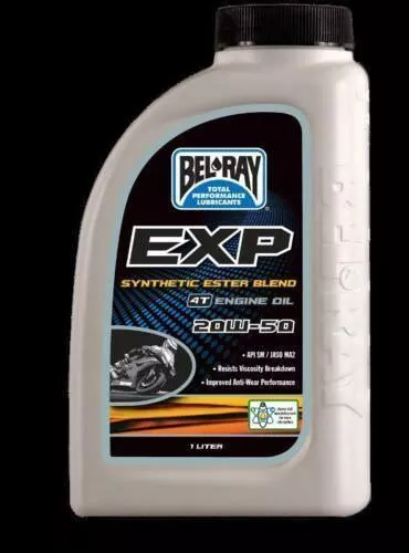 BEL-RAY Huile moteur EXP SYNTH ESTER BLEND 4T ENGINE OIL 20W-50 (1L)