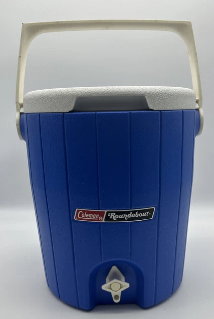 COLEMAN POLY-LITE ROUNDABOUT 3 Gallon Model 5520 Dispenser Cooler 