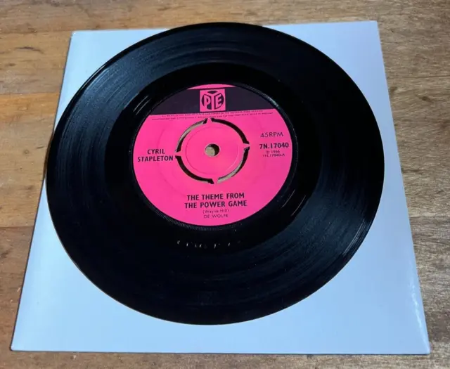 Cyril Stapleton ‎– The Theme From The Power Game– 7N.17040-UK-1966-Vinyl, 7"-VG