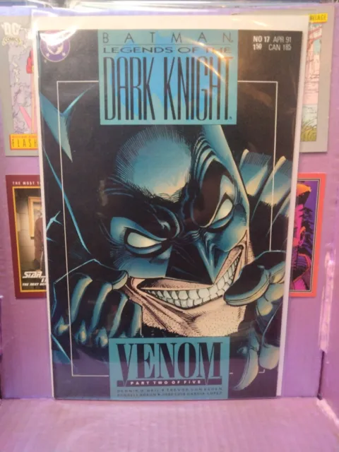 BATMAN LEGENDS OF THE DARK KNIGHT #18 (1991) DC COMICS VENOM 2 of 5