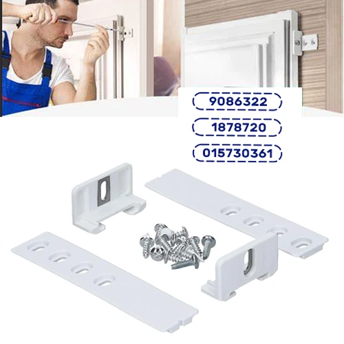 2 X UNIVERSAL drag hinge sliding rail driver refrigerator like 9086322