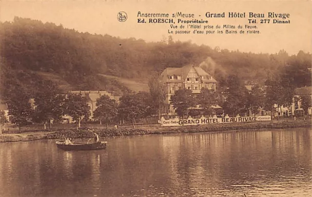 Belgique - ANSEREMME (Namur) Grand Hôtel Beau Rivage