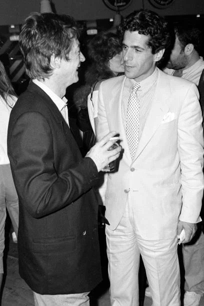 ACTOR JOHN HURT & Hard Rock Cafe co-founder Peter Morton attendin- Old ...