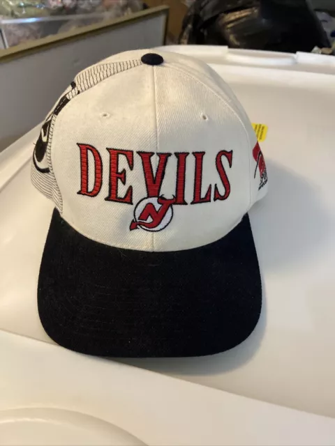 90's Chicago Blackhawks Sports Specialties Script NHL Snapback Hat
