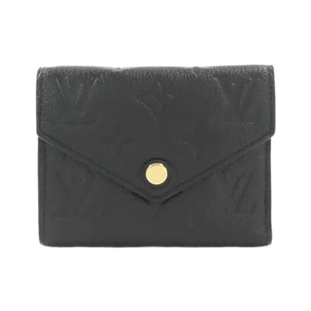 Authentic Louis Vuitton Victorine Monogram Compact Wallet M62472 #B