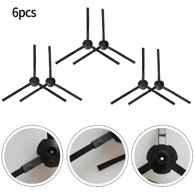 Hannets 2 Spazzole Laterali di Ricambio di Alta qualità Compatibile con Philips FC8792, FC8794 e FC8496 I Philips Robot aspirapolvere I Philipps Accessori Robot aspirapolvere Set di Ricambio Nr. P-2F