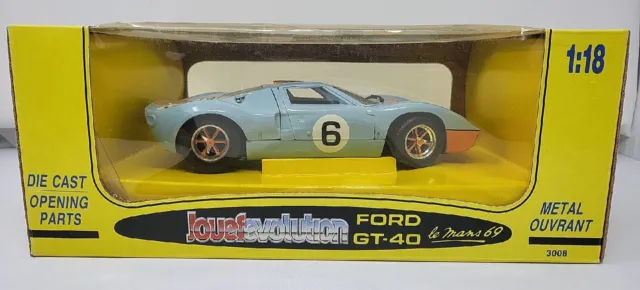Jouef Evolution 1/18 - Ford GT40 Gulf Le Mans 1969