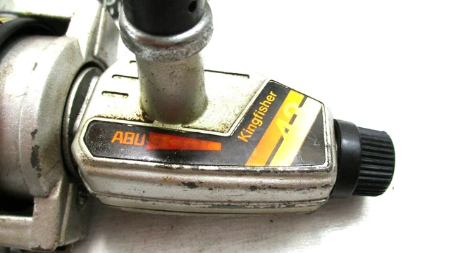 Vintage Large Garcia Kingfisher Gk-26 Fishing Reel Nice