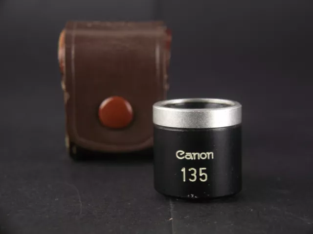 Canon Viewfinder 135mm, Leica screw mount, m39, ltm, Good Condition