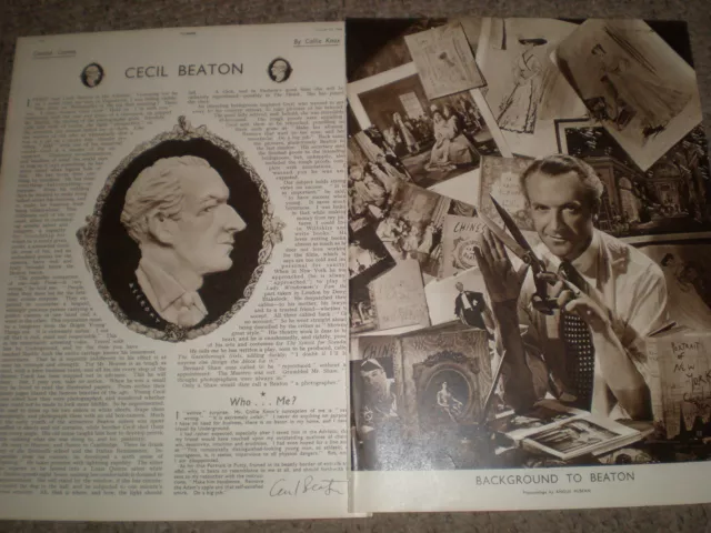 Photo article Cecil Beaton 1949 ref K