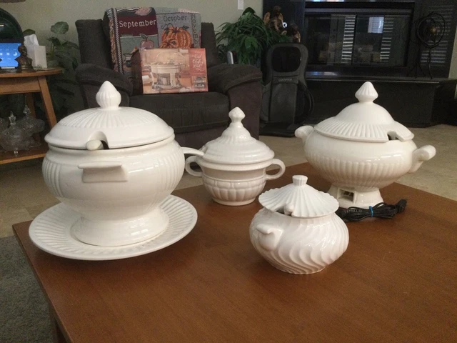 Collection of Ceramic/Porcelain Soup Tureens