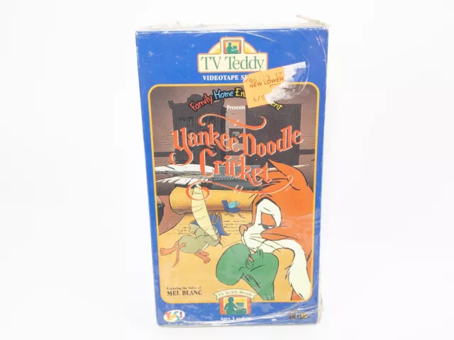 TV Teddy Yankee Doodle Cricket, Mel Blanc, TV Teddy Ready, Sealed, New