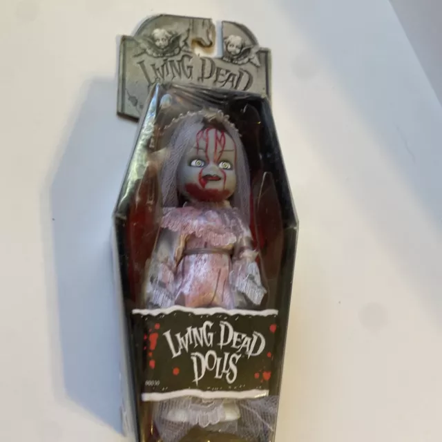 Nuevo Mezco Living Dead Muñecas Mini Novia Muerta Serie 4 Nuevo en Paquete Sellado Velo