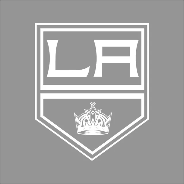 Los Angeles Kings NHL Team Logo 1Color Vinyl Decal Sticker Car Window Wall