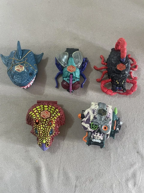 Lot 10 Mighty Max Job Lot Vintage Sans Figurine Et Incomplet