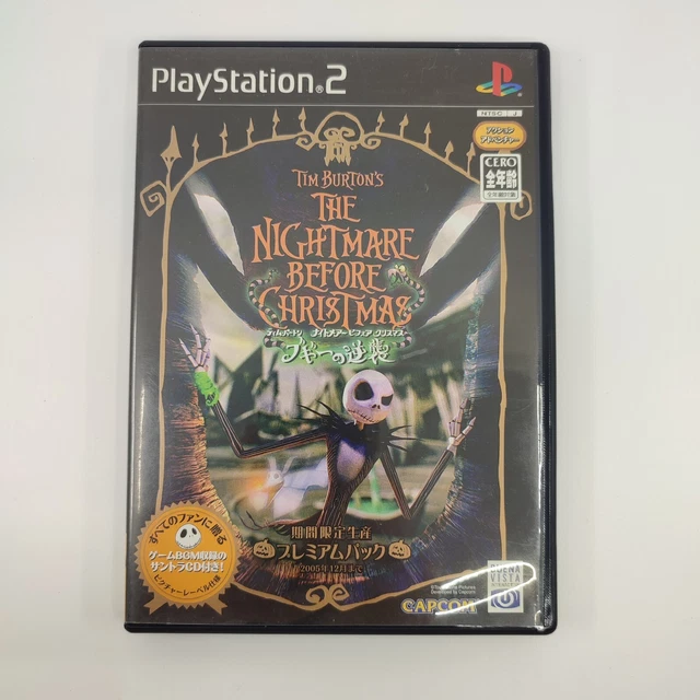 The Nightmare before Christmas Boxed Playstation 2 PS2 Japan Japanese Game