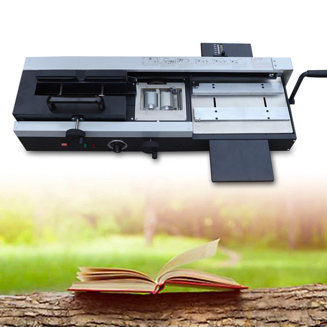 4cm A4 Hot Melt Binding Machine Manual Glue Paper Binding Machine 110V 1200W