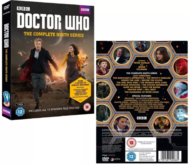 DR WHO 2014-2015 Series 9+2x Christmas Doctor Peter CAPALDI Season R2 DVD not US