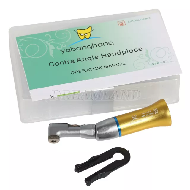 Dental Low Speed Handpiece Contra Angle Air Motor 4Holes NSK Style Handstück G