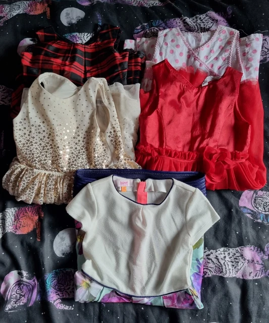 Girls Clothing Bundle Job Lot Party Dresses Designer Size 3-4 Years Ted Baker HM