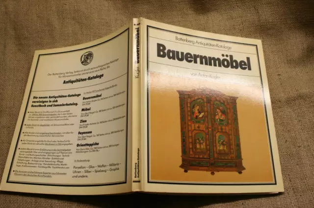 Libro de colección muebles de granja pintura de granja armarios antiguos Battenberg 1977