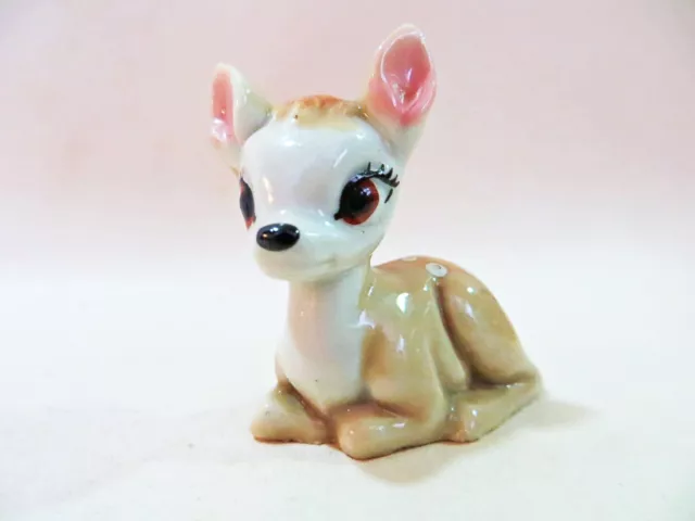 Wade Porcelain Disney Hatbox 'Bambi Deer/Fawn, Bambi Film'. Perfect. Vintage