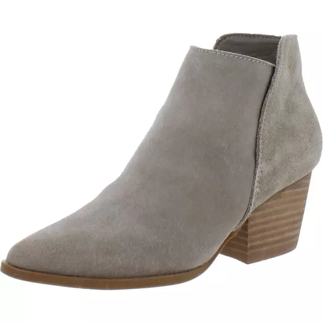 DOLCE VITA WOMENS Taupe Faux Suede Ankle Boots Shoes 6 Medium (B,M ...