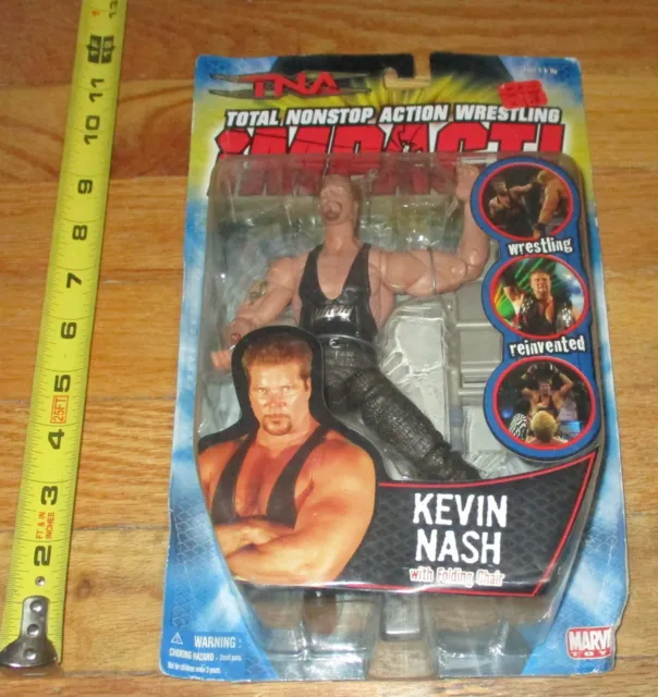 2006 NWA TNA Impact Marvel Kevin Nash Wrestling Figure ECW WCW WWE WWF Series 4