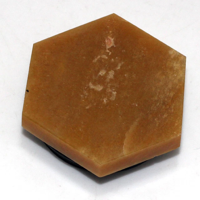Yellow Aventurine Energy Healing Crystal Phone Grip Holder 1.8" GW