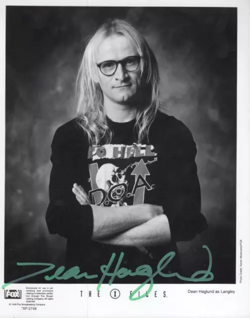 Dean Haglund Langley Signed Autographed 8X10 Photo W/ Coa