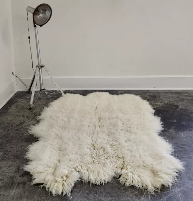 Super Thick Sheepskin Flokati Rugs | All Sizes | Long 3.5" Pile | Shag Area Rugs