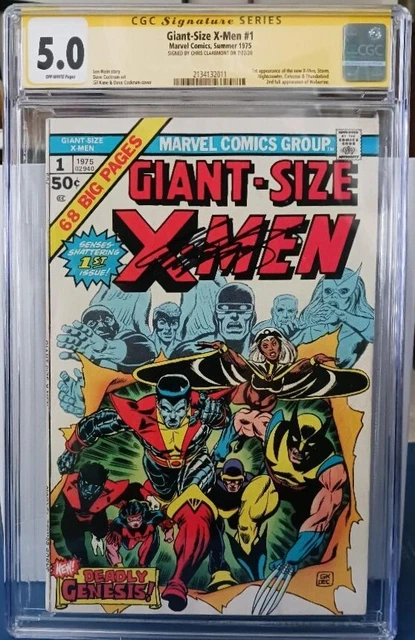 Giant-Size X-Men #1 CGC 5.0 1975 Marvel 1st New X-Men SS Chris Claremont