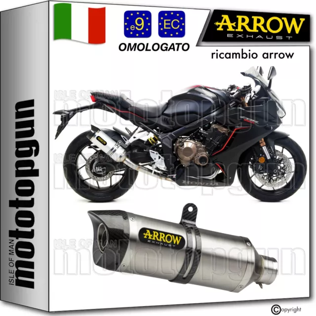 Arrow Scarico Omologato Thunder Alluminio C Honda Cbr 650 R 2021 21 2022 22