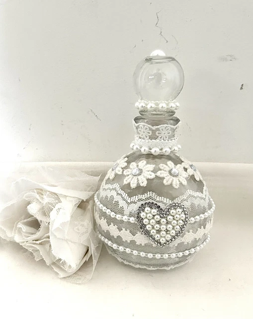 Flacon En Verre émaillé Aux Serpents D'Éskulape – Vers 1860-1870 !