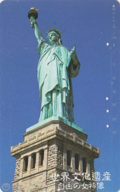 Télécarte JAPON - Site USA NEW YORK - STATUE de la LIBERTE - JAPAN phonecard