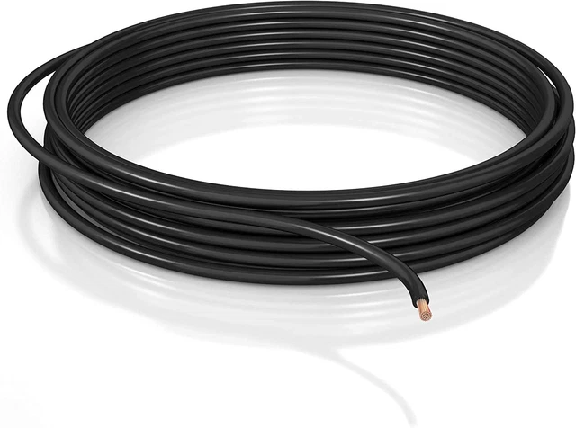 DCSk - 16mm² - 10m Câble Électrique Unipolaire pour - - Noir, Noir