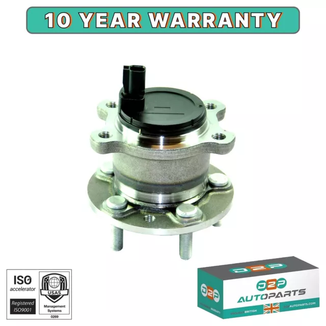 For Ford Focus Ii Kuga Mondeo Iv Rear Hub Wheel Bearing Kit Inc Abs Sensor